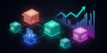 Illustration of subscription boxes and digital services growing, representing the US subscription economy surge.